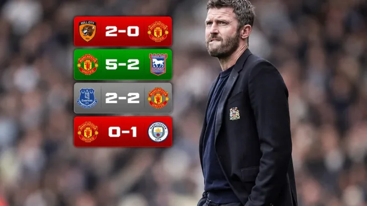 Manchester United Kalah Derby, Carrick Soroti Konsistensi Tim