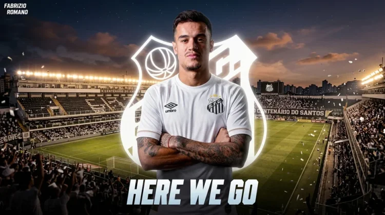 Coutinho Gabung Santos, Siap Reuni Bersama Neymar