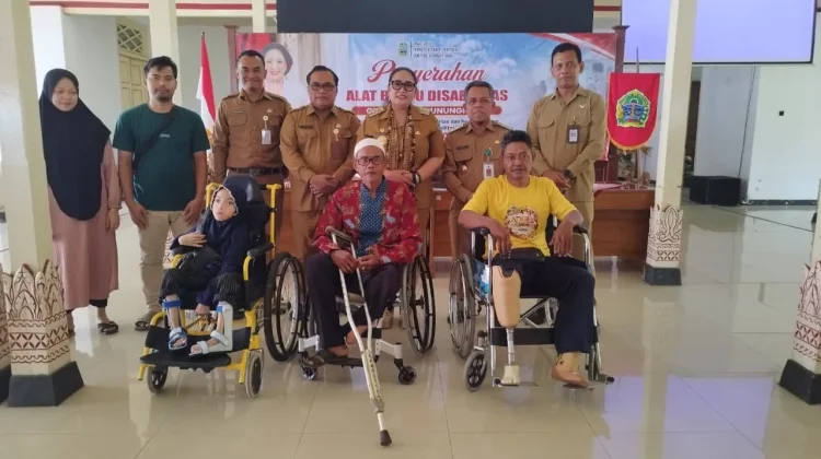 Pemkab Gunungkidul Salurkan Alat Bantu Disabilitas