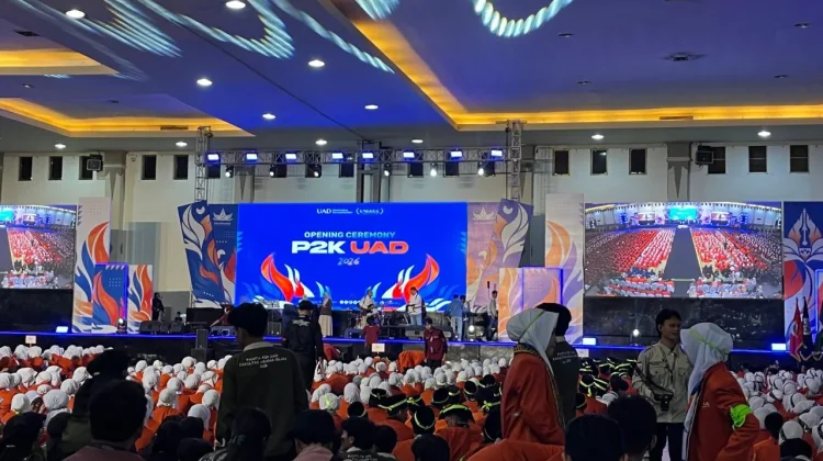 UAD Sambut 4.940 Mahasiswa Baru Melalui P2K dan Kenalkan Kedokteran Kebencanaan