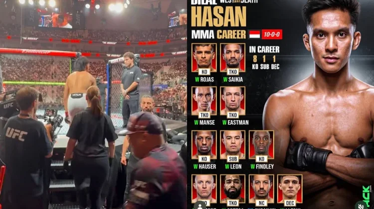 Bilal Hasan Tumbangkan Rojas lewat KO Ronde Dua