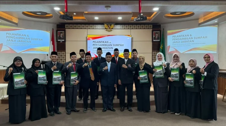 Pelantikan Pejabat, Kemenag DIY Dorong Program Berdampak Positif bagi Masyarakat