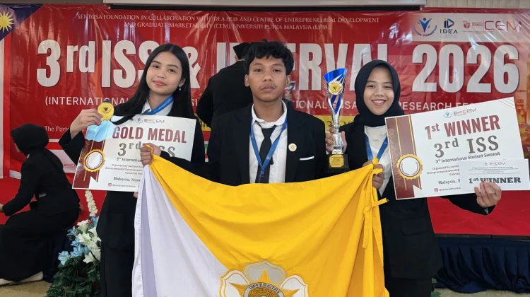 Inovasi SOSAFE Mahasiswa UGM Sabet Gold Medal di ISS Malaysia 2026