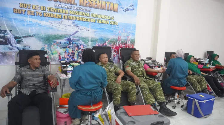 HUT Ke-81 TNI Hadirkan Kepedulian Sosial untuk Warga Pesisir