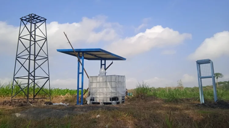 Sistem Irigasi Pertanian Berbasis Panel Surya Hadir di Kedungsari