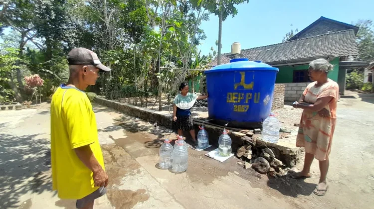 Cerita Warga Moyudan Alami Kekeringan, Andalkan Droping Air Dua Hari Sekali