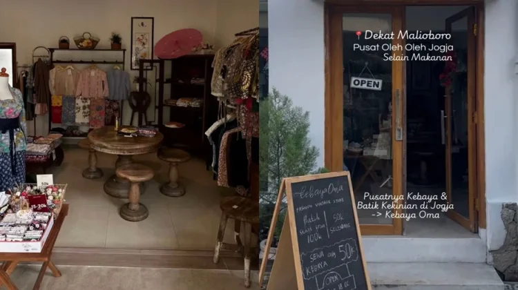 Kebaya Oma Jadi Hidden Gem Fashion Malioboro