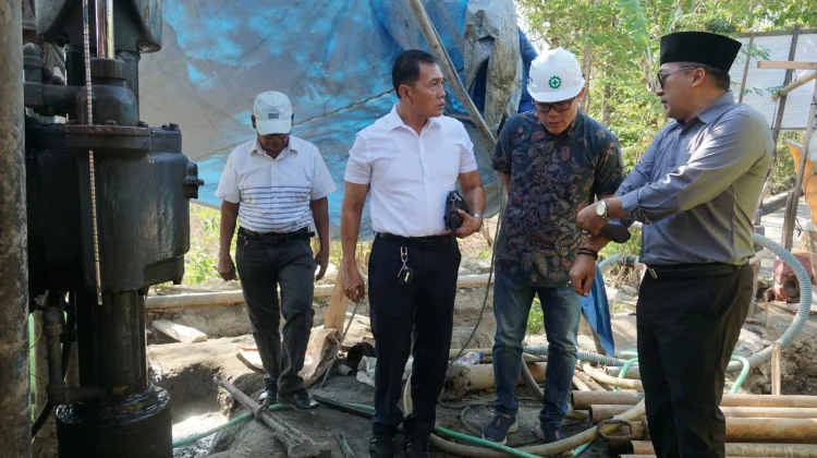 Pembangunan Sumur Bor Danais di Imogiri Siap Mengaliri Ratusan Kepala Keluarga