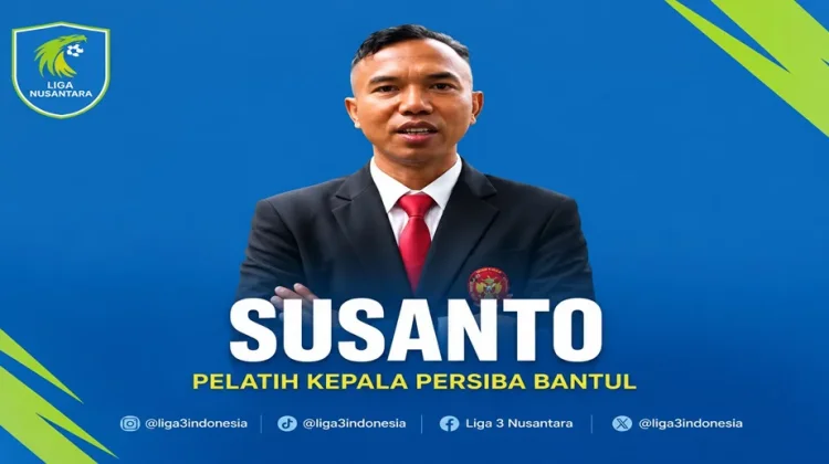 Persiba Bantul Kembali Percayakan Susanto Hadapi Musim Baru