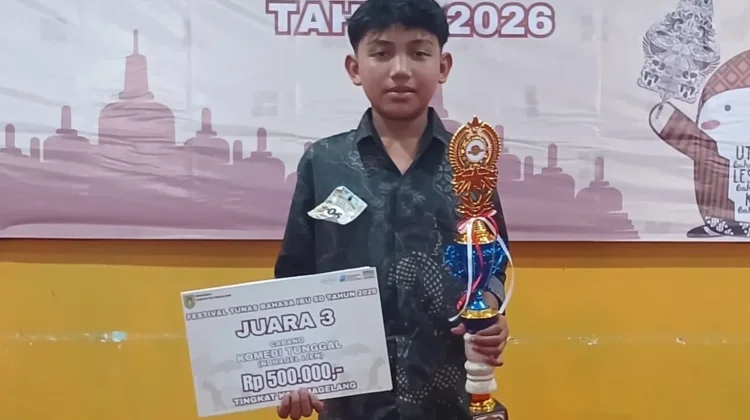 Fabian Nazirul Zahwa Buktikan Bahasa Jawa Bisa Menjadi Pijakan Meraih Prestasi