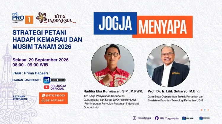 Dinas Pertanian Gunungkidul Siapkan Strategi Ketahanan Pangan 2026