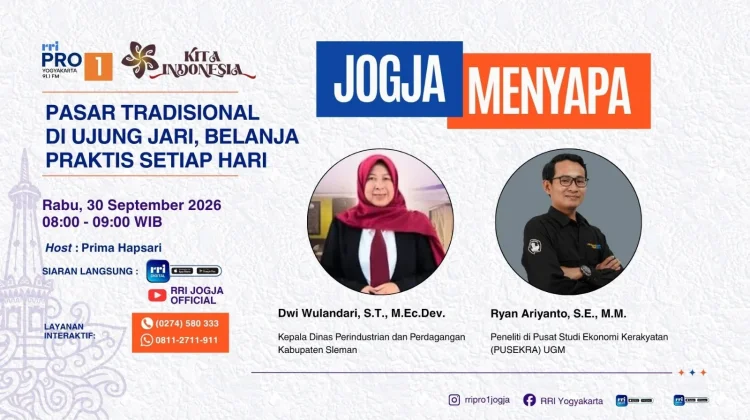 Pemkab Sleman Dorong Digitalisasi Pasar Tradisional lewat GEMPAR