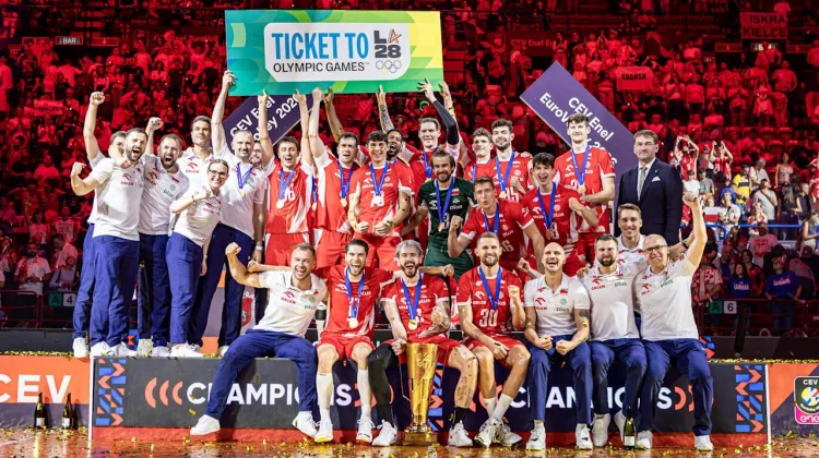 Tim Voli Polandia Pertahankan Gelar Juara Eropa