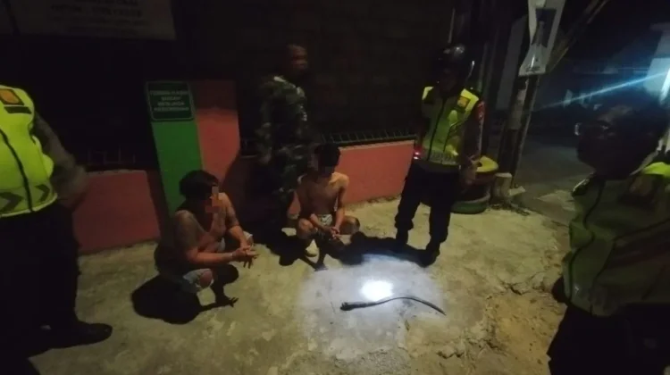 Sempat Buang Celurit ke Semak, Dua Pria Diamankan Polisi di Sedayu