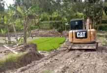 Warga Sadang Nanggulan Swadaya Buka Akses Jalur Pertanian