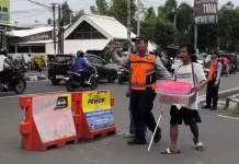 Cegah Kemacetan, Tim Urai Diterjunkan di Pasar Ramadan Kota Yogyakarta