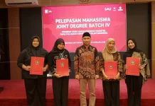 FH UII Lepas 4 Mahasiswa Magister Program Joint Degree ke Turki