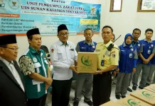 UPZ Sunan Kalijaga Bagikan 275 Paket Lebaran