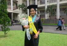 Aira Jadi Lulusan Tercepat Sarjana Terapan UGM