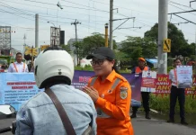 Daop 6 Yogyakarta Sosialisasikan Keselamatan di Berbagai Perlintasan Sebidang