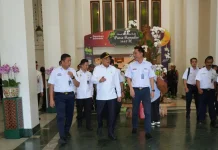 Pantau Stasiun Tugu, Menko Polkam Cek Kesiapan Angkutan Lebaran