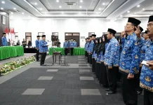 Pemkab Kulon Progo Lantik 100 Kepala Sekolah dan Pejabat Fungsional