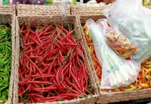 Harga Cabai Rawit dan Cabai Merah di Yogyakarta