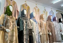 Lonjakan Tren Gamis Lebaran Buat Produsen Lokal Jogja Kewalahan