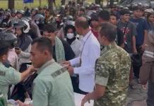 Yayasan Patriot Bangsa Mandiri dan Kodim 0731 Kulon Progo Bagikan Ratusan Takjil