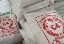 Harga Komoditas Beras di Yogyakarta