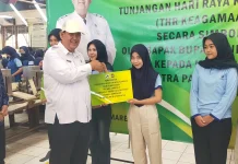 PT Putra Patria Adikarsa Salurkan THR Keagamaan bagi Ratusan Karyawannya