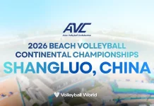 Tiongkok Resmi Tuan Rumah Kejuaraan Kontinental Bola Voli Pantai AVC 2026