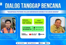 Waspada Potensi Hujan Kala Mobilitas Arus Mudik Lebaran