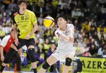 Sakai Blazers Taklukkan Pemuncak Klasemen Liga Bola Voli Jepang