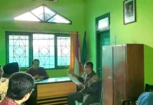 Rapat Koordinasi  WFA dan WFO di KUA Wirobrajan