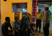 Patroli  Kewilayahan Polsek Mergangsan selama Ramadan