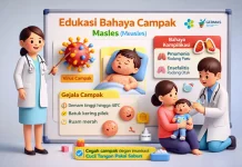 Edukasi Campak Dinkes Yogyakarta Ingatkan Pentingnya Imunisasi Anak