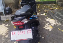 Kurang Konsentrasi, Pemotor Tabrak Tembok di Sewon Bantul