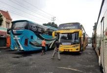 Kurangi Kepadatan Lebaran, Pemkot Uji Coba Larangan Bus Pariwisata Masuk Senopati