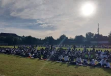 Salat Ied di Stadion Kridosono, Ketua PP Muhammadiyah Sampaikan 3 Nasihat Rasul