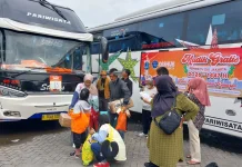 Program Balik Gratis dari Terminal Giwangan Sukses Angkut 1.400 Pemudik ke Jakarta
