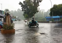 Cuaca 27 Maret, Seluruh DIY Berpotensi Hujan, Waspadai Petir dan Angin Kencang
