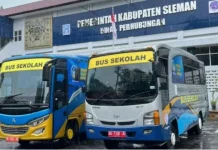 Bus Sekolah “Si Bulan” Penuh Penumpang, Dishub Sleman Upayakan Tambahan Armada