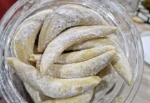Roti Kering Putri Salju Perpaduan Manis, Gurih, dan Lembut