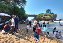 Libur Lebaran 2026 di Pantai Kukup Gunungkidul Tak Seramai Tahun Lalu,