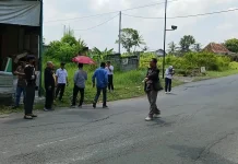 Sering Picu Tabrakan Beruntun, Warga Keluhkan Genangan di Jalan Sentolo