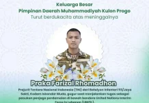 Muhammadiyah Kulon Progo Beri Perhatian Khusus pada Anak Praka Farizal Romadhon