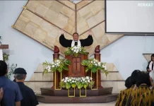 Memasuki Pekan Suci Paskah, GKJ Sarimulyo Menggelar Ibadah Jumat Agung