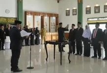 Lantik Pimpinan Baru Baznas, Hasto Wardoyo Tekankan Ekonomi Jamaah