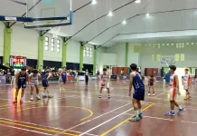 Champion Hoops League 2026 di STIE YKPN, Tim BMS Unggul meski Sempat Tertinggal Poin